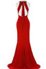 Robe de bal sexy elégant noeud avec perle avec sans manches - 2