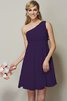 Vestido de Dama de Honor de Corte princesa de Corto de Hasta la Rodilla - 13