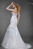 Vestido de Novia de Corte Sirena de Abalorio de Cordón de Sin mangas de Cola Corte - 2