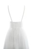 Clasico Vestido de Novia de Sala de Espalda Descubierta de Cola Corte de Lujoso - 7
