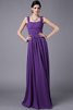 Robe demoiselle d'honneur longue plissé au drapée manche nulle de fourreau - 24