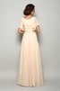 Kurze Ärmeln Prinzessin Quadrat Ausschnitt Sittsames Bodenlanges Brautmutterkleid - 2