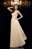 Abito mamma Sposa Alta Vita Largo Bretelle Principessa A-Line in Chiffon - 3