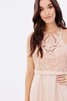 Chiffon Reißverschluss Ärmellos romantisches bodenlanges schlichtes Brautjungfernkleid - 6
