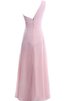 Reißverschluss Chiffon A-Linie natürliche Taile bodenlanges Brautmutterkleid - 3