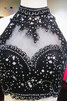 Robe de bal en dentelle avec perle de sirène gracieux textile en tulle - 3