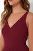 Ärmelloses einfaches langes Brautjungfernkleid aus Chiffon - 8