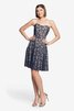 Abito da Damigella senza spalline A-Line in pizzo Elegante mini - 7