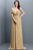 Vestido de Dama de Honor de Corte-A de Corte princesa de Cremallera de Plisado - 12