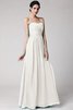 Robe demoiselle d'honneur plissage longue au drapée fermeutre eclair de fourreau - 18