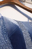 Robe de bal merveilleux textile en tulle impressioé naturel modeste - 3