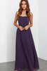 A linie prächtiges langes Brautjungfernkleid - 16