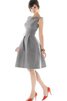 A-Linie extravagantes mini Brautjungfernkleid - 1