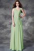 Robe demoiselle d'honneur longue de princesse de lotus en chiffon a-ligne - 25