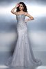 Vestido de Noche de Escote de Tirantes Espaguetis de Natural de Espalda Descubierta - 1