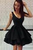 Vestido de 15 años de Corte-A de Natural de único de Corto - 1