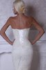 Beach Stil Herz-Ausschnitt Spitze legeres Brautkleid mit Rücken Schnürung ohne Ärmeln - 3
