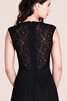 Robe demoiselle d'honneur plissé luxueux fermeutre eclair v encolure - 5