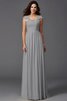 Robe demoiselle d'honneur longue de princesse de lotus avec sans manches ligne a - 27