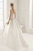 Satin Ärmelloses Sweep train schick romantisches Elegantes Brautkleid - 2