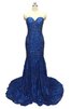 Abito da sposa bella in pizzo retro in stain elastico naturale spazzola treno - 10