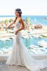Robe de mariée sexy mode romantique a plage de traîne mi-longue - 7