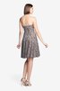 Elegante Vestido de Dama de Honor de Corte-A de Escote sin tirantes de Corto - 8