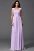 Abito da Damigella in Chiffon Conotta Cerniera Lunghi Principessa - 18