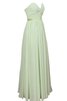 Robe demoiselle d'honneur plissé naturel avec sans manches avec chiffon avec zip - 2