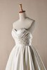 Abito da Sposa in pizzo con Increspature radiosa A Terra A-Line con Perline - 1