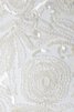 Abito da Sposa con paillette Tubino in Pizzo con Perline Romantico con Applique - 7