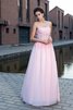 Spaghetti Träger Reißverschluss Ärmelloses Formelles Anständiges Ballkleid - 3