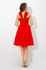 Plissiertes Spaghetti Träger Ärmelloses Prinzessin Formelles Cocktailkleid - 2