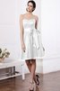 Vestido de Dama de Honor de Corte princesa de Corte-A de Escote Corazón con Cintas - 28