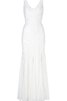 Abito da Sposa Moderno stravagante Formale E Informale a riva A Terra V-Scollo - 5