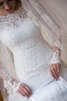 Ausgezeichnet Kirche Schulterfreier Ausschnitt Anständiges Romantisches Brautkleid - 5