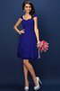 Abito da Damigella in Chiffon con Piega Conotta A-Line Principessa - 25