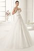 Abito da Sposa in Pizzo Moderno Allacciato Spazzola Treno Con Giacca sexy - 1