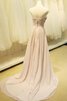 A Linie Reißverschluss Chiffon normale Taille Ballkleid mit gekappten Ärmeln mit Rüschen - 2
