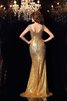 Empire Taille Meerjungfrau Stil Ärmelloses Bodenlanges Abendkleid mit Reißverschluss - 2