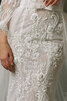 Aufregend Festliches Anständiges Brautkleid aus Satin aus Spitze - 6