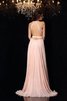 Prinzessin Ärmelloses Anständiges Formelles Abendkleid mit Bordüre - 2