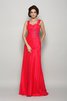 Ärmellos Prinzessin Elastischer Gewebter Satin Sweep train Brautmutterkleid mit Jacke - 3