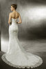 Robe de mariée col en forme de cœur captivant longue romantique discrete - 5