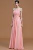 Ärmelloses Chiffon A Linie Gerüschtes Ein Schulterfreies Brautjungfernkleid - 27
