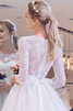 Robe de mariée en dentelle merveilleux a plage a-ligne officiel - 4