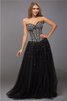 Satin Reißverschluss Normale Taille Bodenlanges Stilvolles Abendkleid - 1