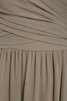 Gerüschtes Chiffon modisches Brautjungfernkleid mit kreuz - 25