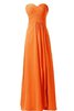 Robe demoiselle d'honneur plissage naturel ruché ligne a avec chiffon - 7