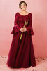 Besondere Langärmeliges Formelles Anständiges Festliches Ballkleid - 5